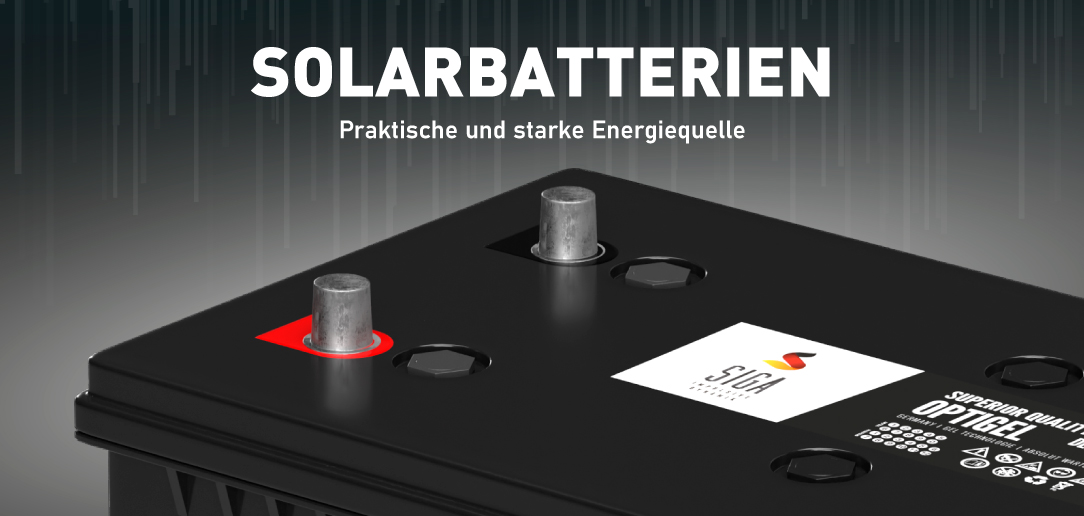 SIGA Solar Batterien und  Solar Comfort Batterien category icon/image